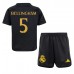 Maillot de foot Real Madrid Jude Bellingham #5 Troisième vêtements enfant 2023-24 Manches Courtes (+ pantalon court)